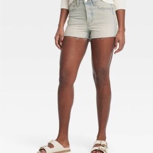Universal Thread NWT High-Rise Distressed Mini Denim Shorts - 6